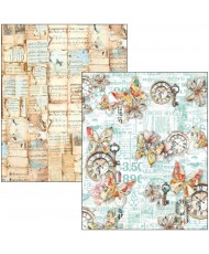 Mixed Media book The sound of spring  A4 Maxi (Pre-order)