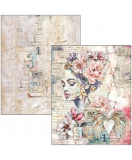 Mixed Media book The sound of spring  A4 Maxi (Pre-order)