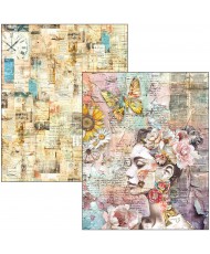 Mixed Media book The sound of spring  A4 Maxi (Pre-order)