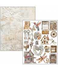Mixed Media book The sound of spring  A4 Maxi (Pre-order)