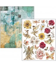 Mixed Media book The sound of spring  A4 Maxi (Pre-order)