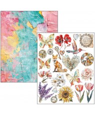 Mixed Media book The sound of spring  A4 Maxi (Pre-order)