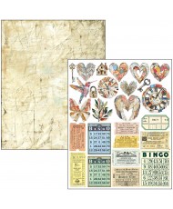 Mixed Media book The sound of spring  A4 Maxi (Pre-order)