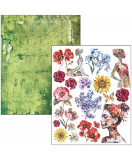 Mixed Media book The sound of spring  A4 Maxi (Pre-order)