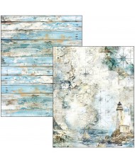 Mixed Media book Edge of the Ocean  A4 Maxi (Pre-order)