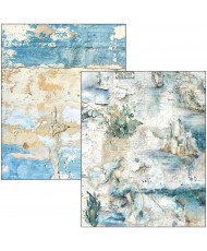 Mixed Media book Edge of the Ocean  A4 Maxi (Pre-order)