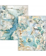 Mixed Media book Edge of the Ocean  A4 Maxi (Pre-order)