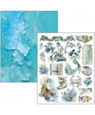 Mixed Media book Edge of the Ocean  A4 Maxi (Pre-order)