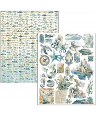Mixed Media book Edge of the Ocean  A4 Maxi (Pre-order)