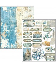 Mixed Media book Edge of the Ocean  A4 Maxi (Pre-order)