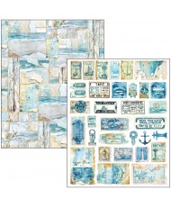 Mixed Media book Edge of the Ocean  A4 Maxi (Pre-order)