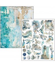 Mixed Media book Edge of the Ocean  A4 Maxi (Pre-order)