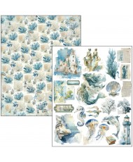 Mixed Media book Edge of the Ocean  A4 Maxi (Pre-order)