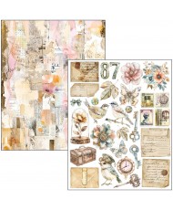 Mixed Media book Lost in Time  A4 Maxi (Pre-order)