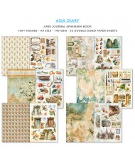 Asia Diary Ephemera Book A4 32/Pkg (Pre-order)