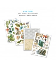 Asia Diary Ephemera Book A4 32/Pkg (Pre-order)