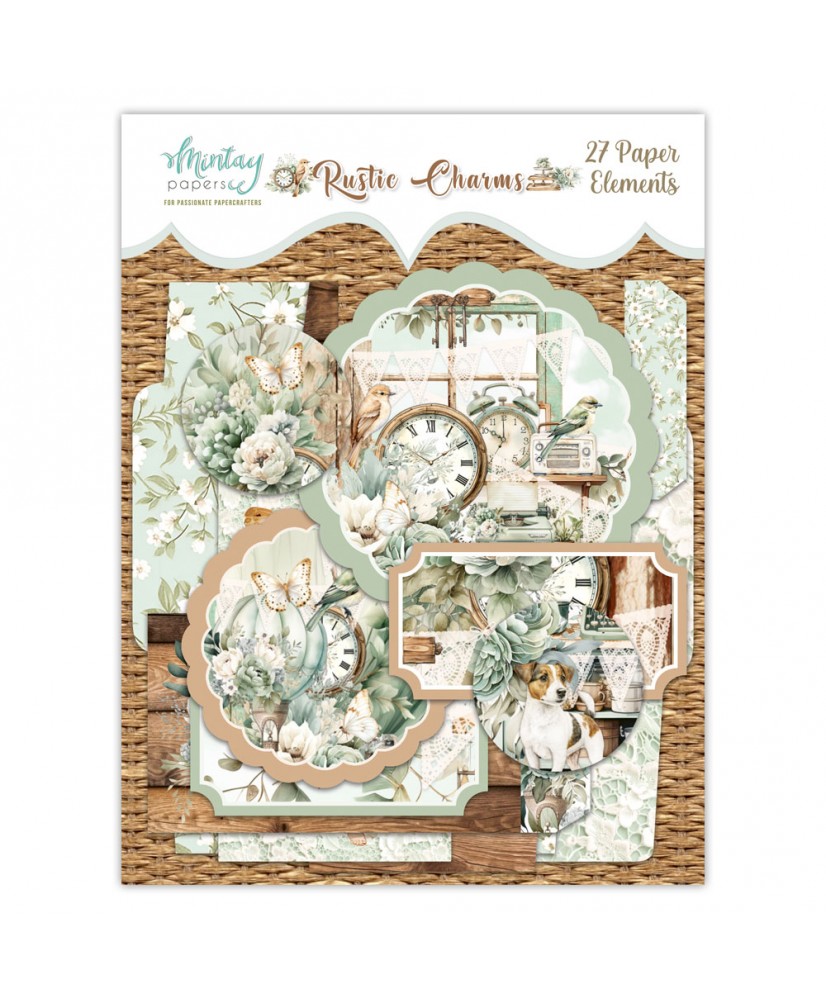Paper Die-Cuts - Rustic Charms 27 pcs