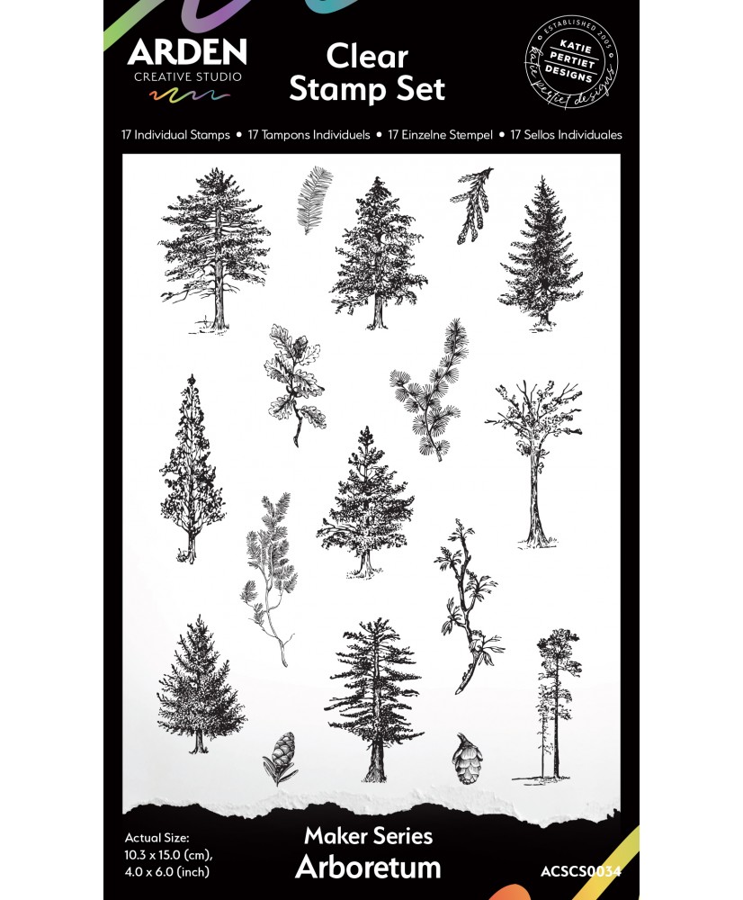 Maker Series Arboretum 4in x 6in Stamp Set (Pre-Order)