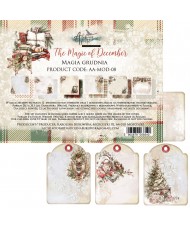 The Magic of December - Scrapb paper set 8x8 12Pg