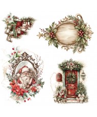 The Magic of December - Rub ON transfer 6X6 3Pg
