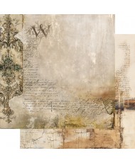 In the Library - Scrapbooking paper set 12x12 6Pg