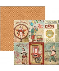The Greatest Show Paper Pad 12 x 12-12 sheets