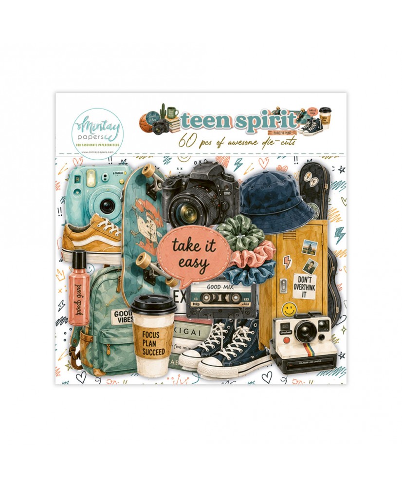 Teen Spirit - Paper Die-Cuts, 60 pcs (Pre-order)