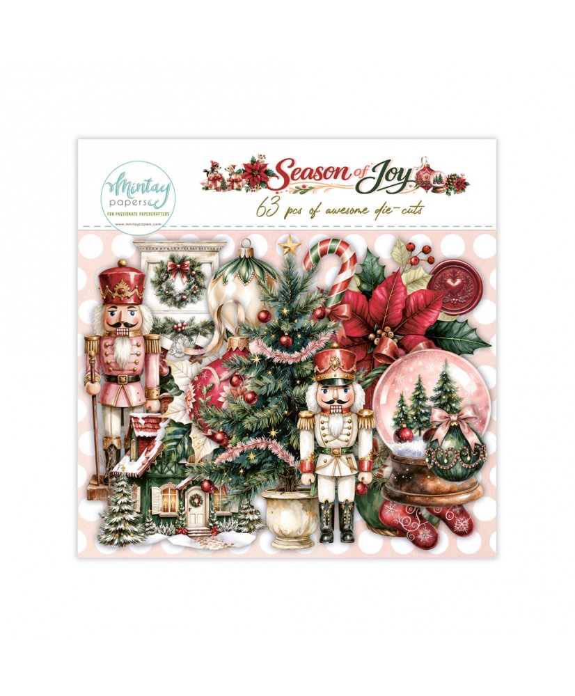 Season of Joy - Paper Die-Cuts, 63 pcs(Pre-order)