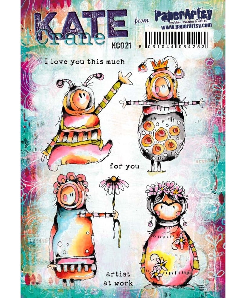 Kate Crane Stamp Set 021 (A5 on EZ) (Pre-Order)