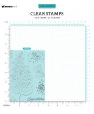 Clear Stamp Lilac Flowers Blooming B 93x136 7 PC
