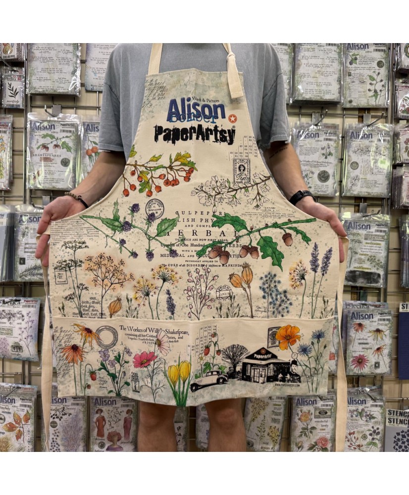 PaperArtsy ALISON BOMBER Apron (Pre-order)