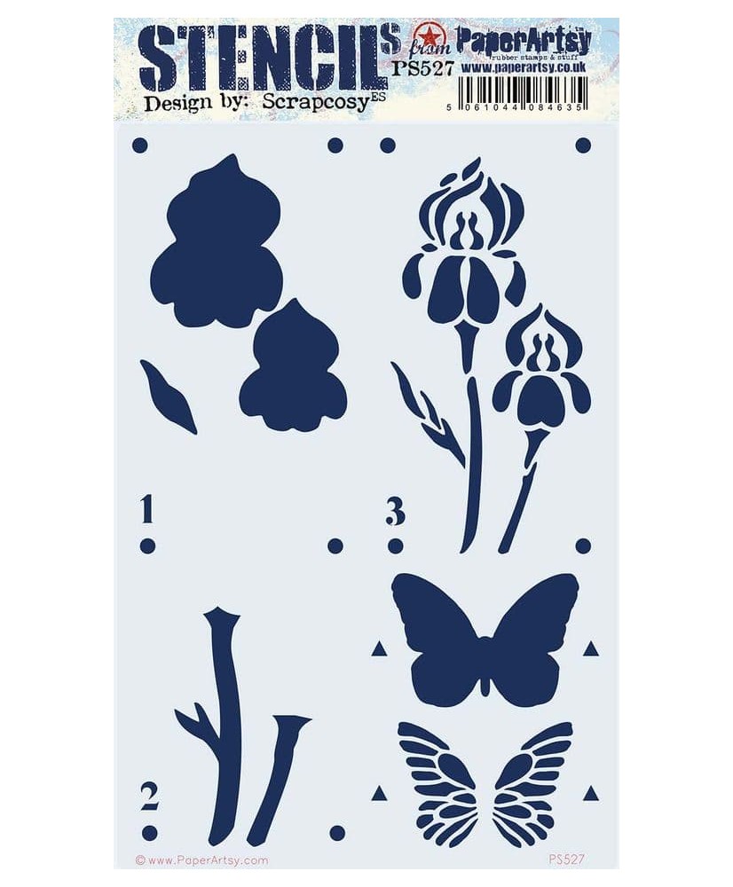 PA Stencil 527 Large (Scrapcosy) (Pre-order)