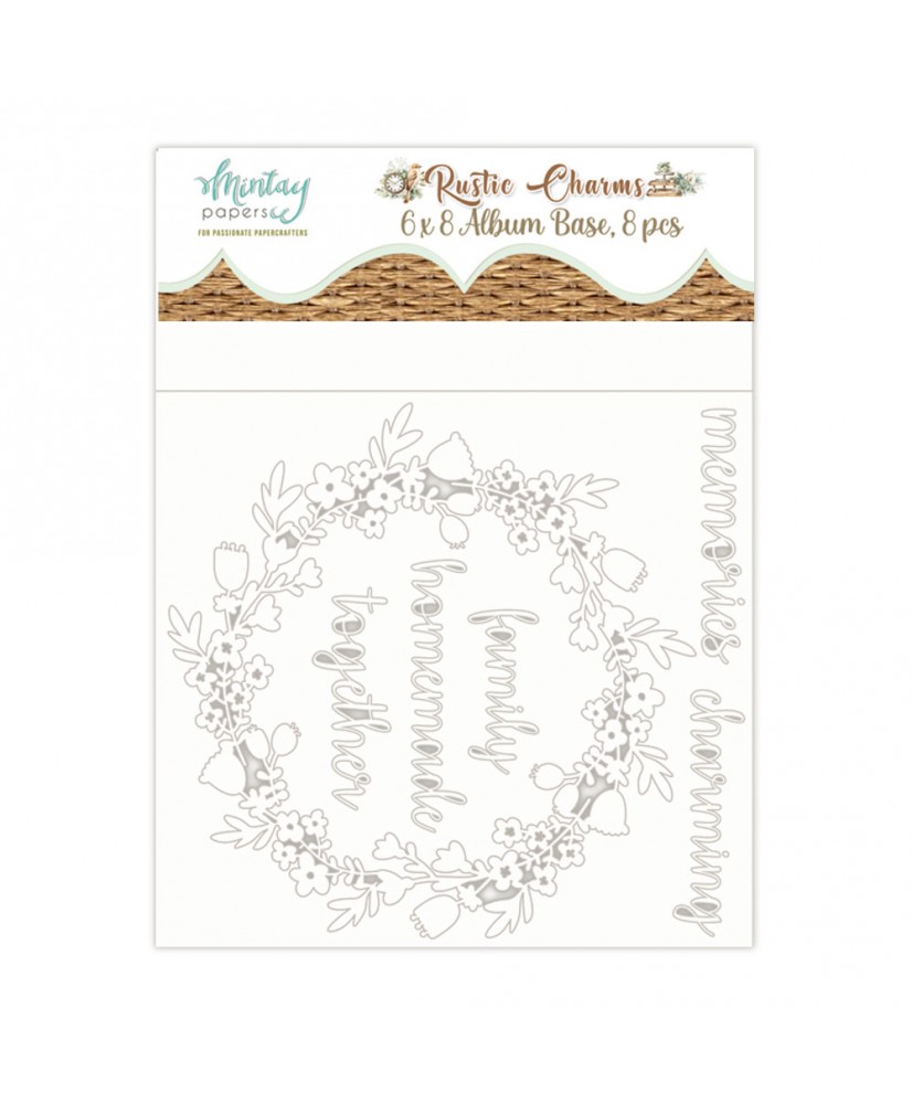 6 x 8 Chipboard Album - Rustic Charms