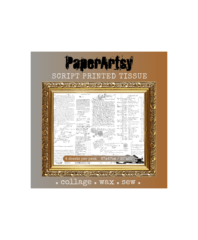 Printed Tissue - Script