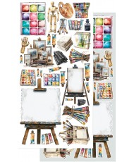 Art - Set of  SELF-CUTTING 6X12 6 Sheets