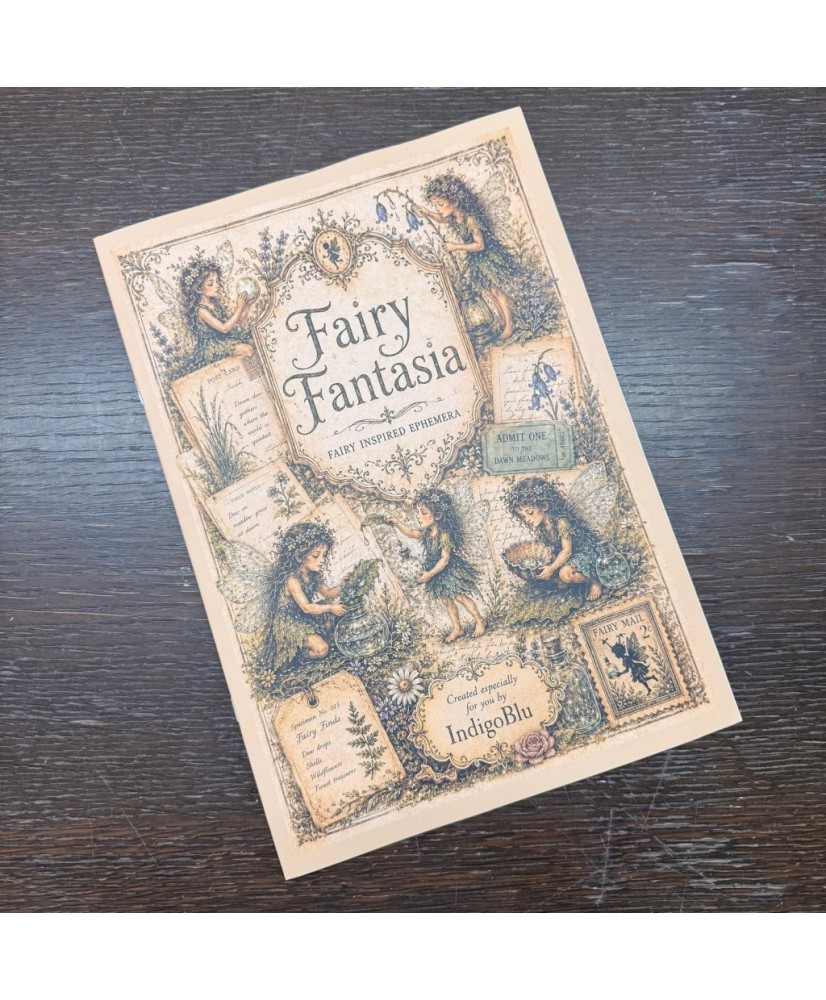 Fairy Fantasia Paper Book - A4