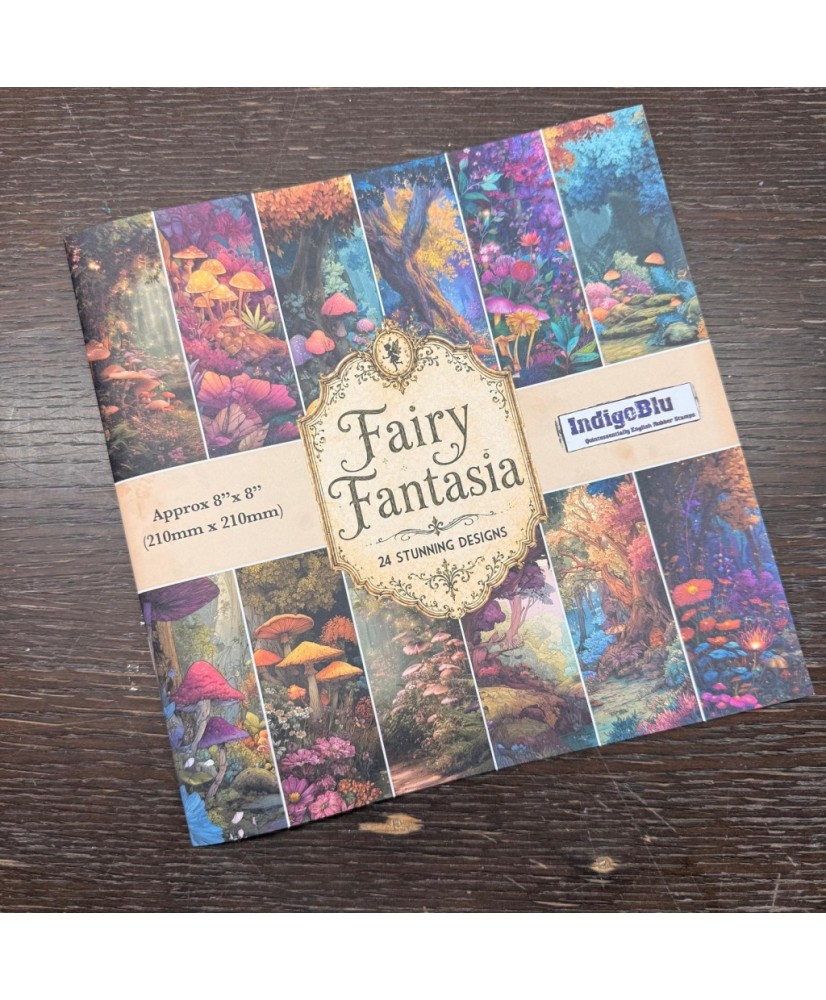 Fairy Fantasia Paper Book 8x8 - Backgrounds