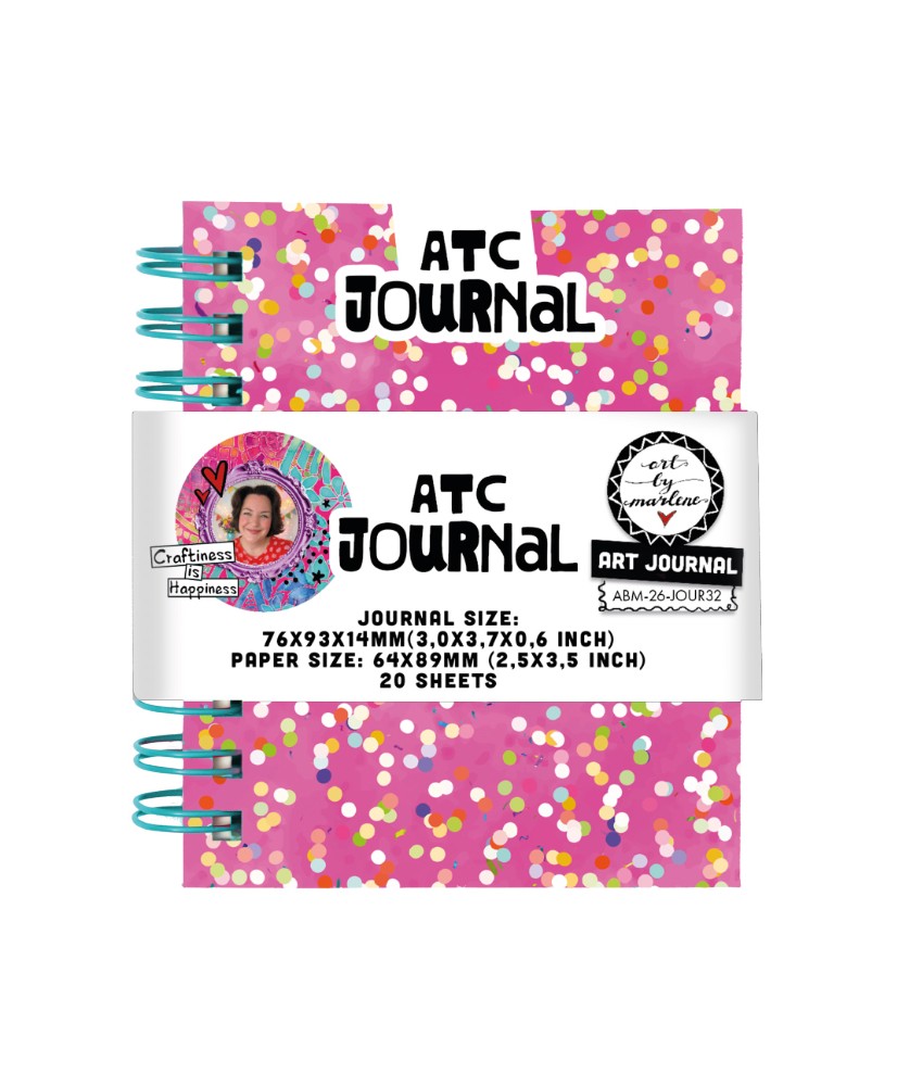 ABM Art Journal ATC-size 96x113x14mm(Pre-order)