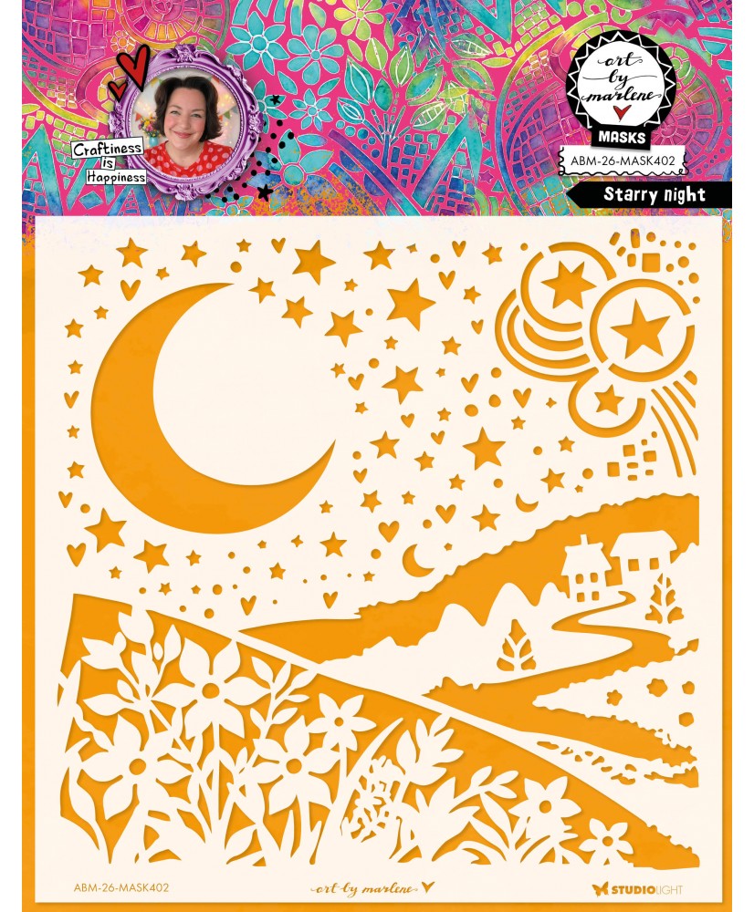 ABM Mask Starry night 203x203x1mm(Pre-order)