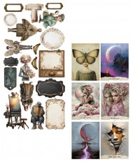 Art 2 - DIY Cut-Out Set 6x12 Junk Journal(Pre-order)