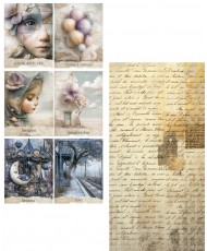 Art 2 - DIY Cut-Out Set 6x12 Junk Journal(Pre-order)