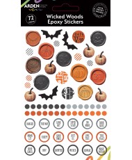 Wicked Woods Epoxy Stickers...