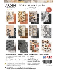 Wicked Woods 6in x 8in...