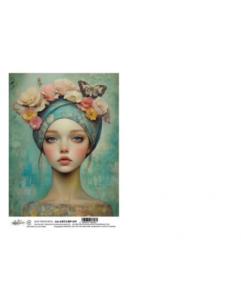 Art2 - Rice Paper A4 - 09 Garden Muse (Pre-Order)