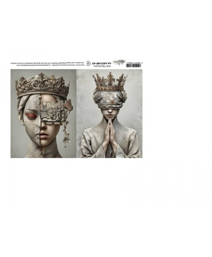 Art2 - Rice Paper A4 - 07 Regal Women  (Pre-Order)
