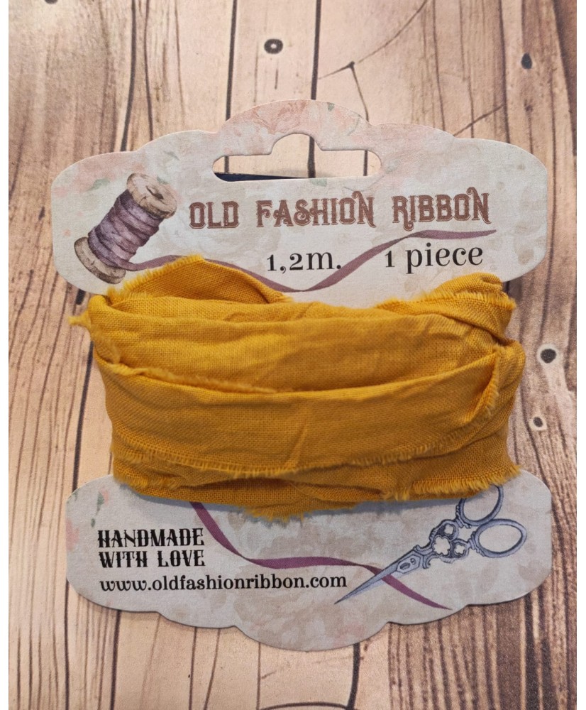 Old fashion LINEN - Mustard