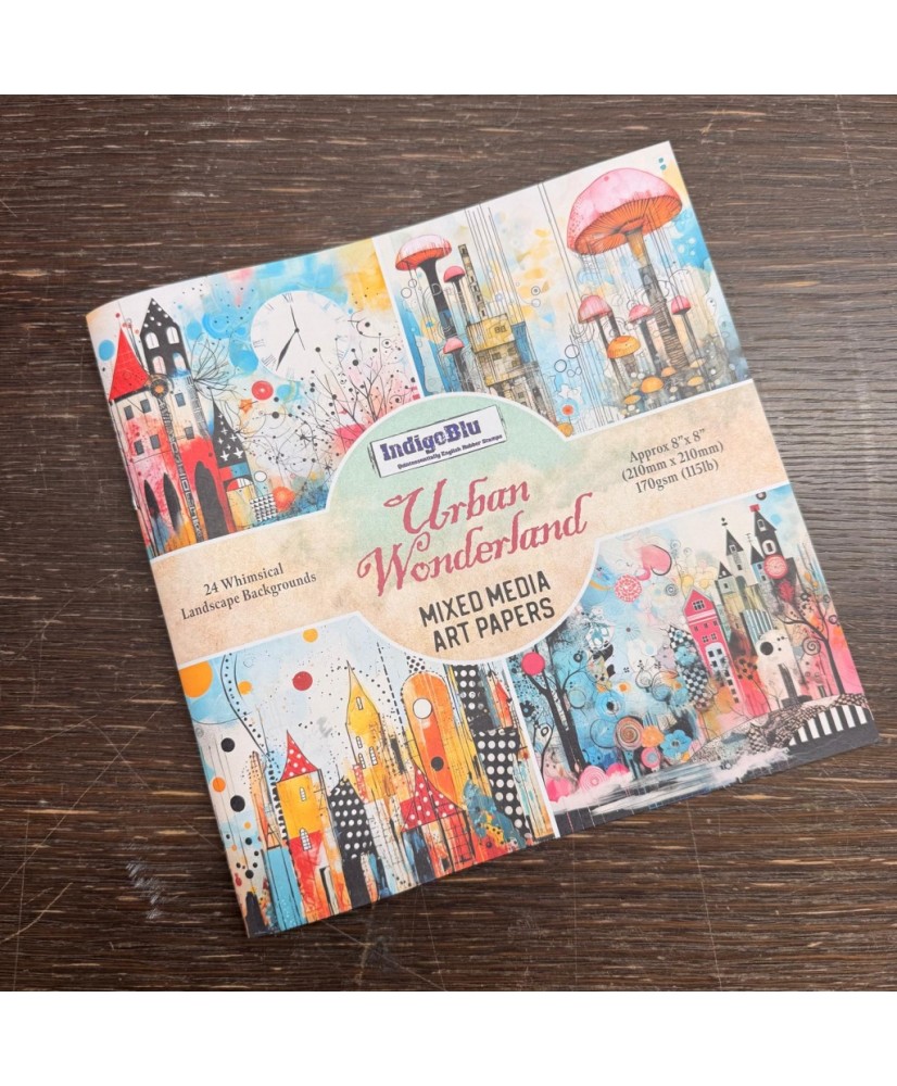 Urban Wonderland Paper Book - 8" x 8"