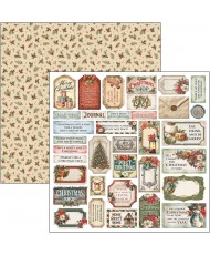 Merry & Bright  Paper Pad 12x12 12/Pkg (Pre-Order)