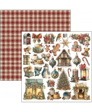 Merry & Bright  Paper Pad 12x12 12/Pkg (Pre-Order)