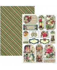 Merry & Bright Creative Pad A4 9/Pkg (Pre-Order)